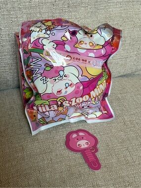 LIILA’s Zoo Mini Lanyard - confirmed pink bunny